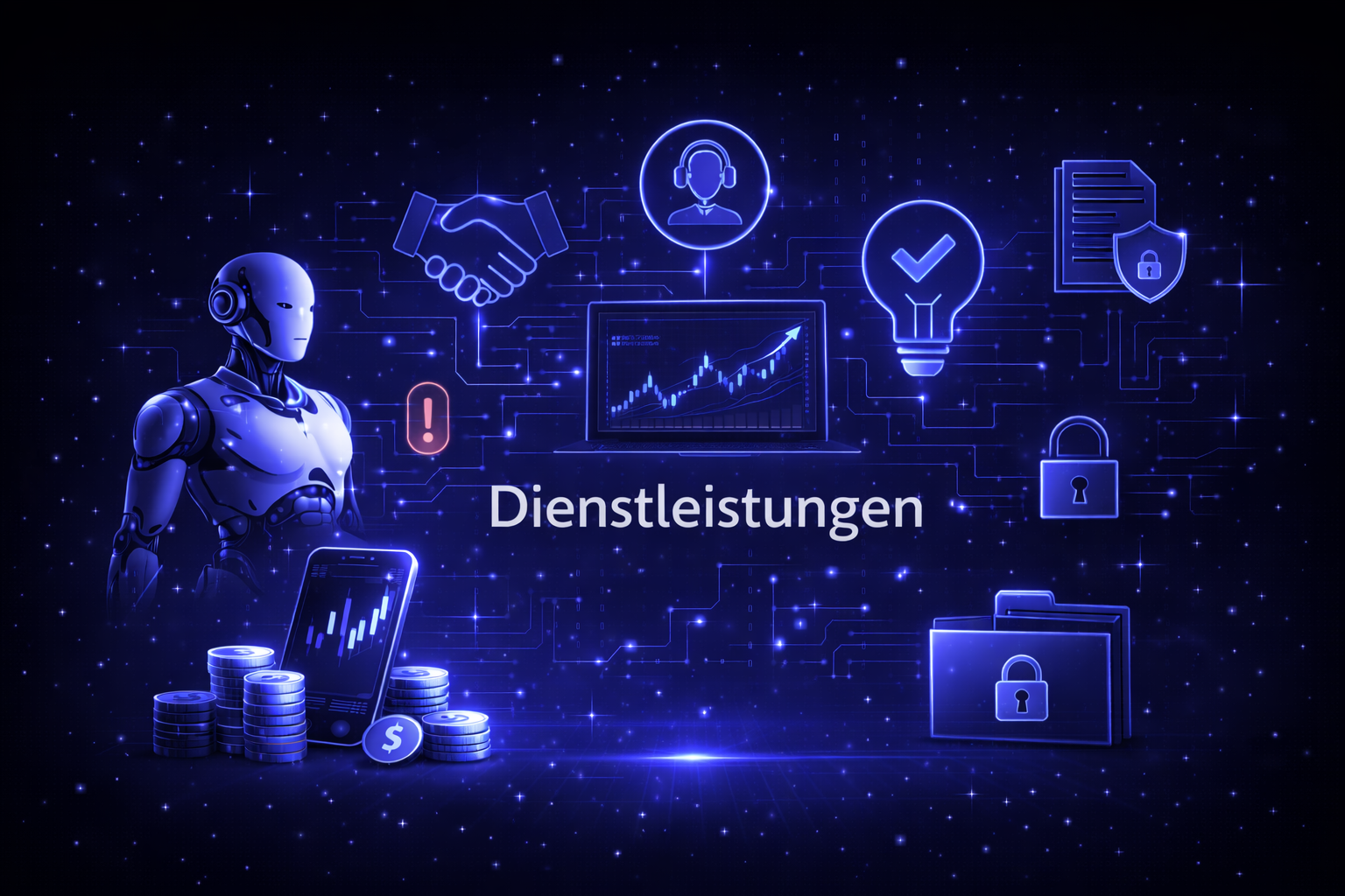 Dienstleistungen KI Trading Bot